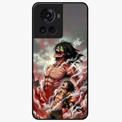 Titan Awakening Fury Glass Case for OnePlus 10R |1+10R