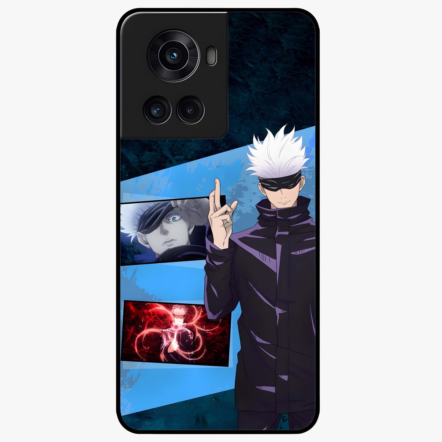 Infinite Curse Sorcerer Glass Case for OnePlus 10R |1+10R