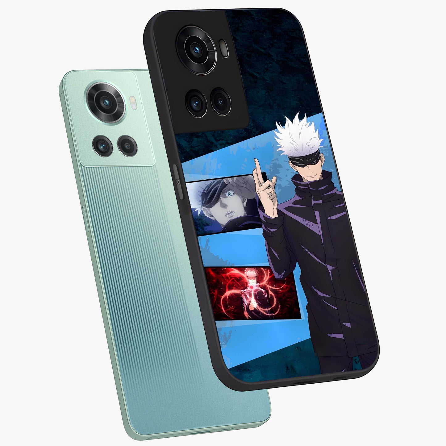 Infinite Curse Sorcerer Glass Case for OnePlus 10R |1+10R