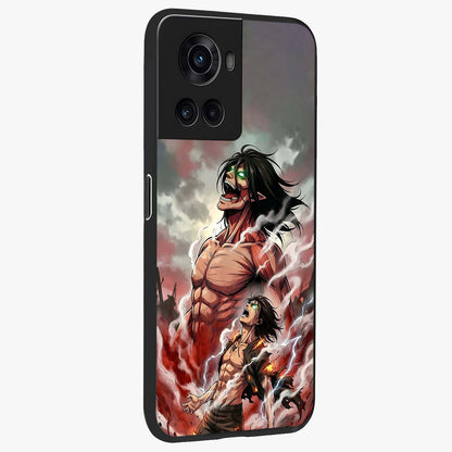 Titan Awakening Fury Glass Case for OnePlus 10R |1+10R
