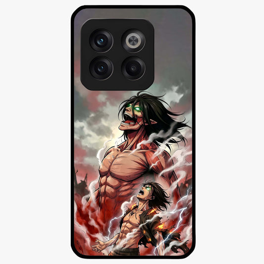 Titan Awakening Fury Glass Case for OnePlus 10T |1+10T