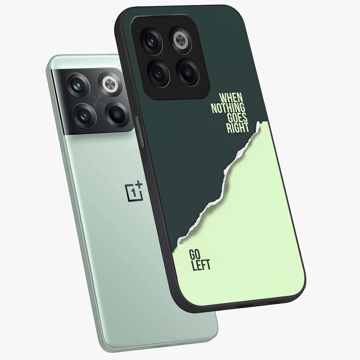 Let Go Quote Glass Case for OnePlus 10T |1+10T