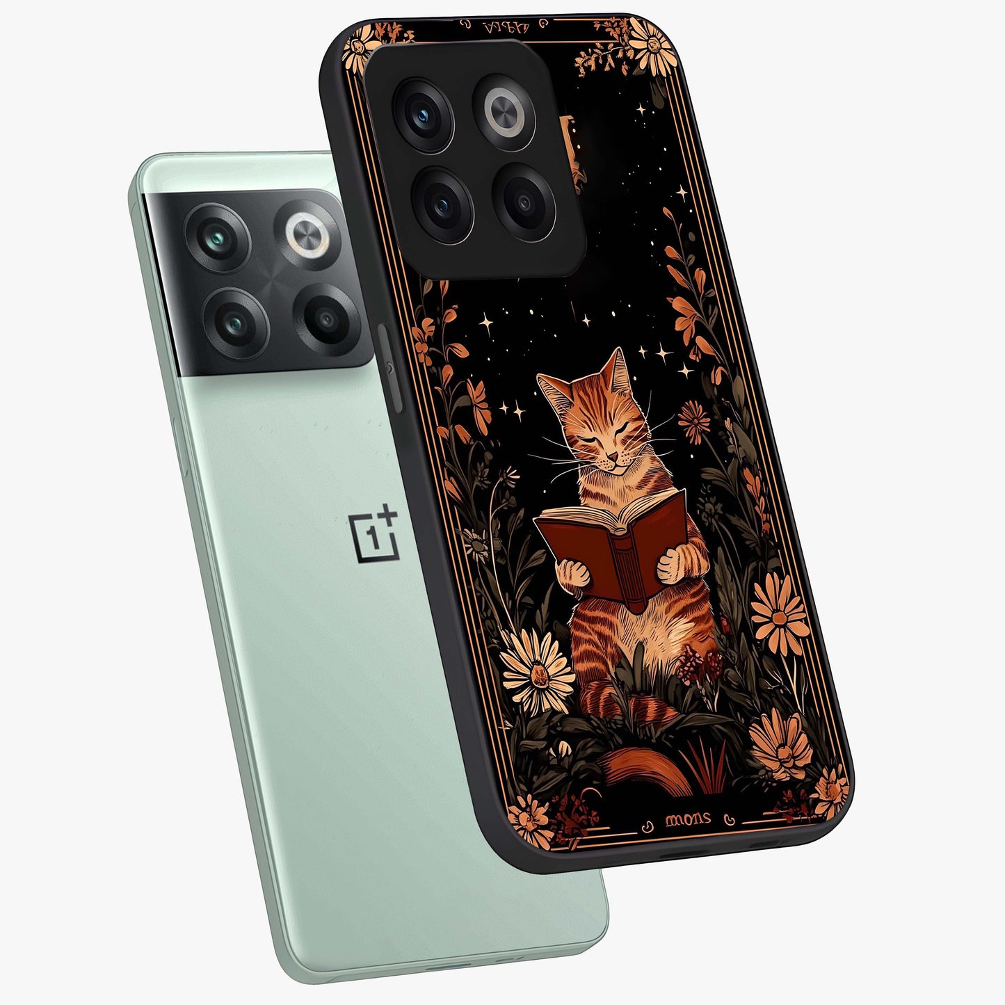 Magical Cat Chronicles Glass Case for OnePlus 10T |1+10T