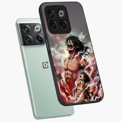 Titan Awakening Fury Glass Case for OnePlus 10T |1+10T