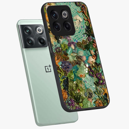 Underwater Mosaic Art Glass Case for OnePlus 10T |1+10T