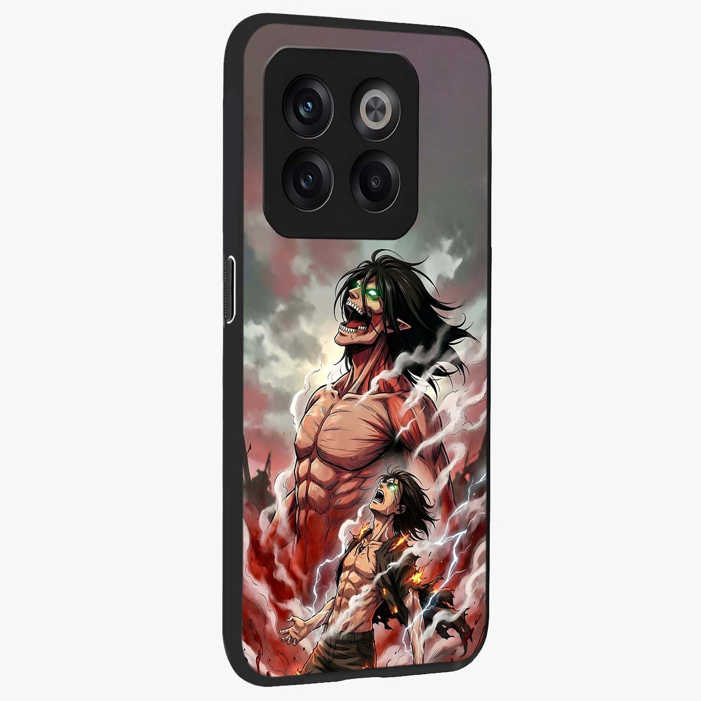 Titan Awakening Fury Glass Case for OnePlus 10T |1+10T