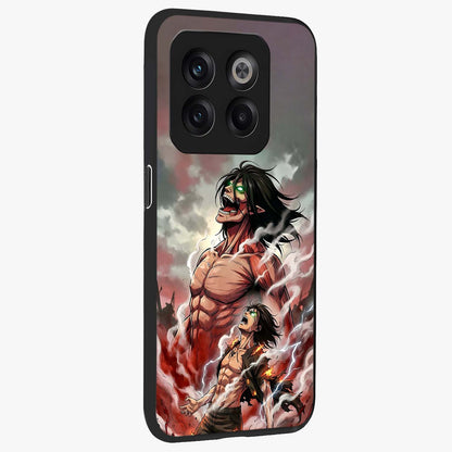 Titan Awakening Fury Glass Case for OnePlus 10T |1+10T