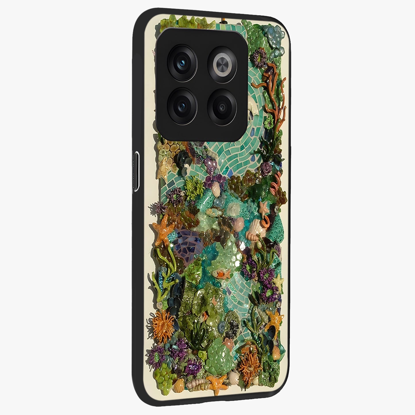 Underwater Mosaic Art Glass Case for OnePlus 10T |1+10T