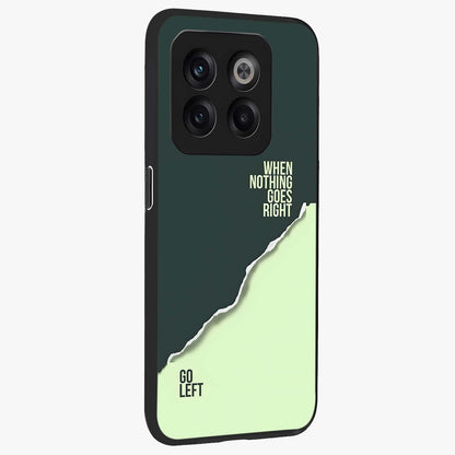 Let Go Quote Glass Case for OnePlus 10T |1+10T