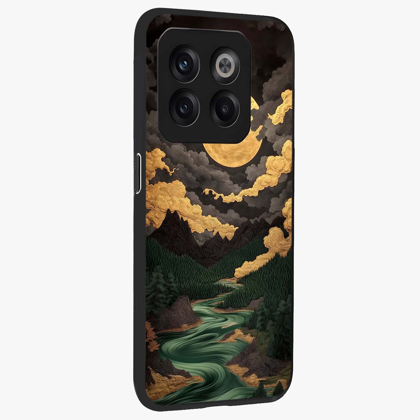 Lunar Silk Garden Glass Case for OnePlus 10T |1+10T