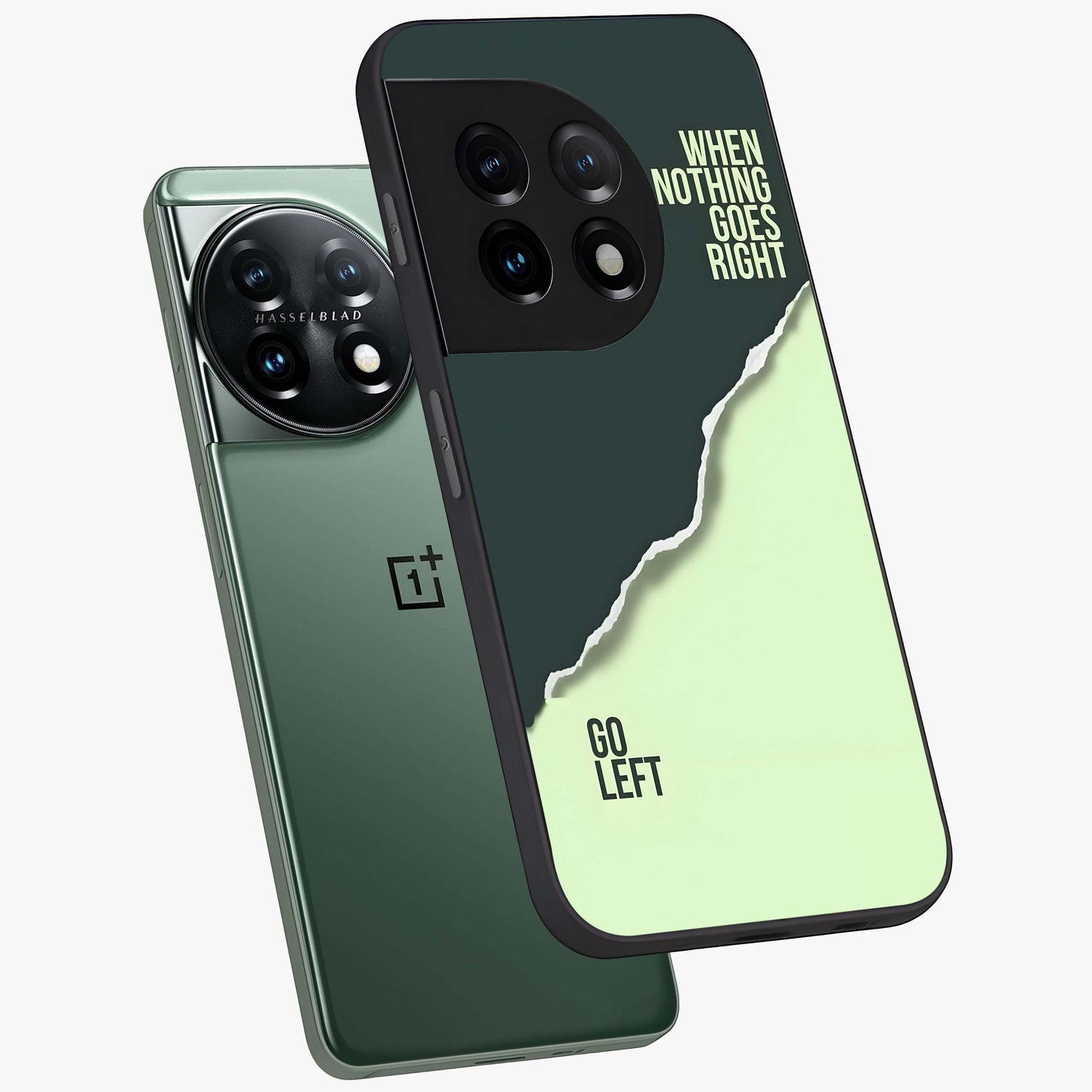 Let Go Quote Glass Case for OnePlus 11 |1+11
