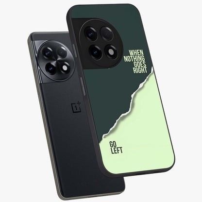 Let Go Quote Glass Case for OnePlus 11R |1+11R