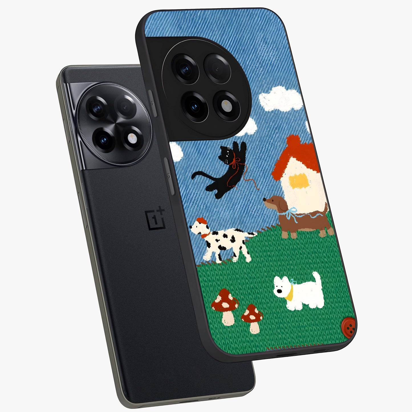Pet Adventures  Glass Case for OnePlus 11R |1+11R