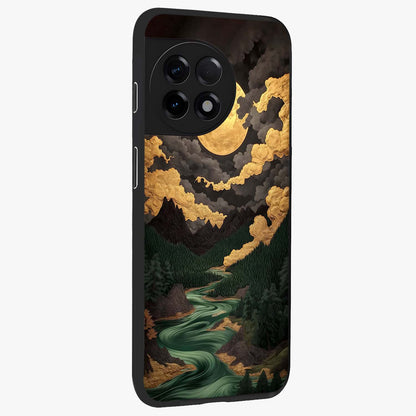 Lunar Silk Garden Glass Case for OnePlus 11R |1+11R