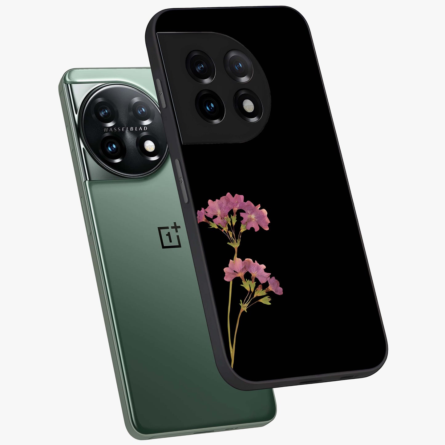 Riching Lavender Flower Glass Case for OnePlus 11 |1+11