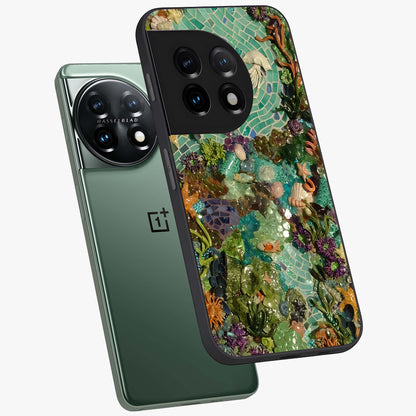 Underwater Mosaic Art Glass Case for OnePlus 11 |1+11