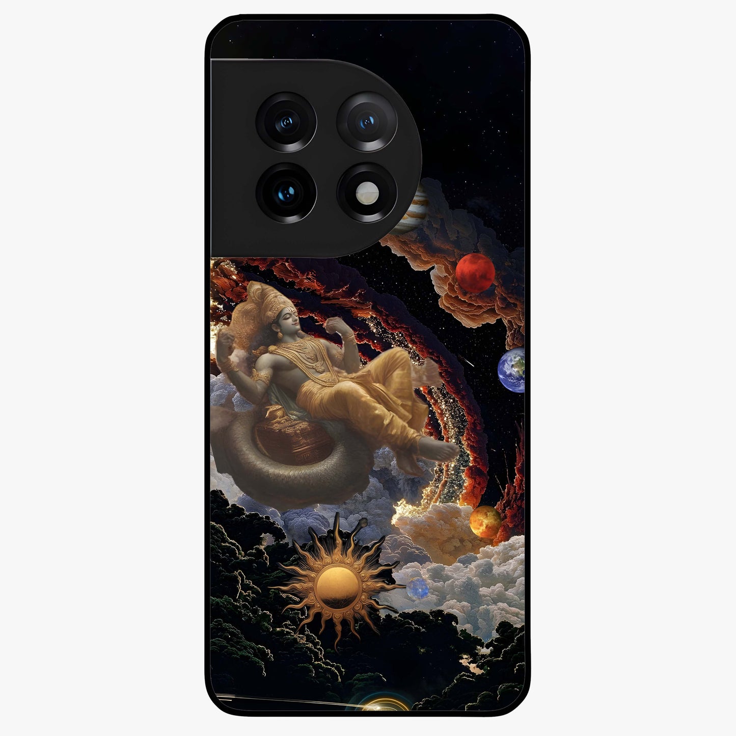 Galactic Divine God Glass Case for OnePlus 11 |1+11