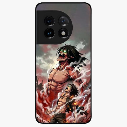 Titan Awakening Fury Glass Case for OnePlus 11 |1+11