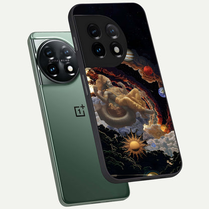 Galactic Divine God Glass Case for OnePlus 11 |1+11