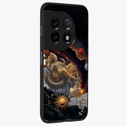 Galactic Divine God Glass Case for OnePlus 11 |1+11