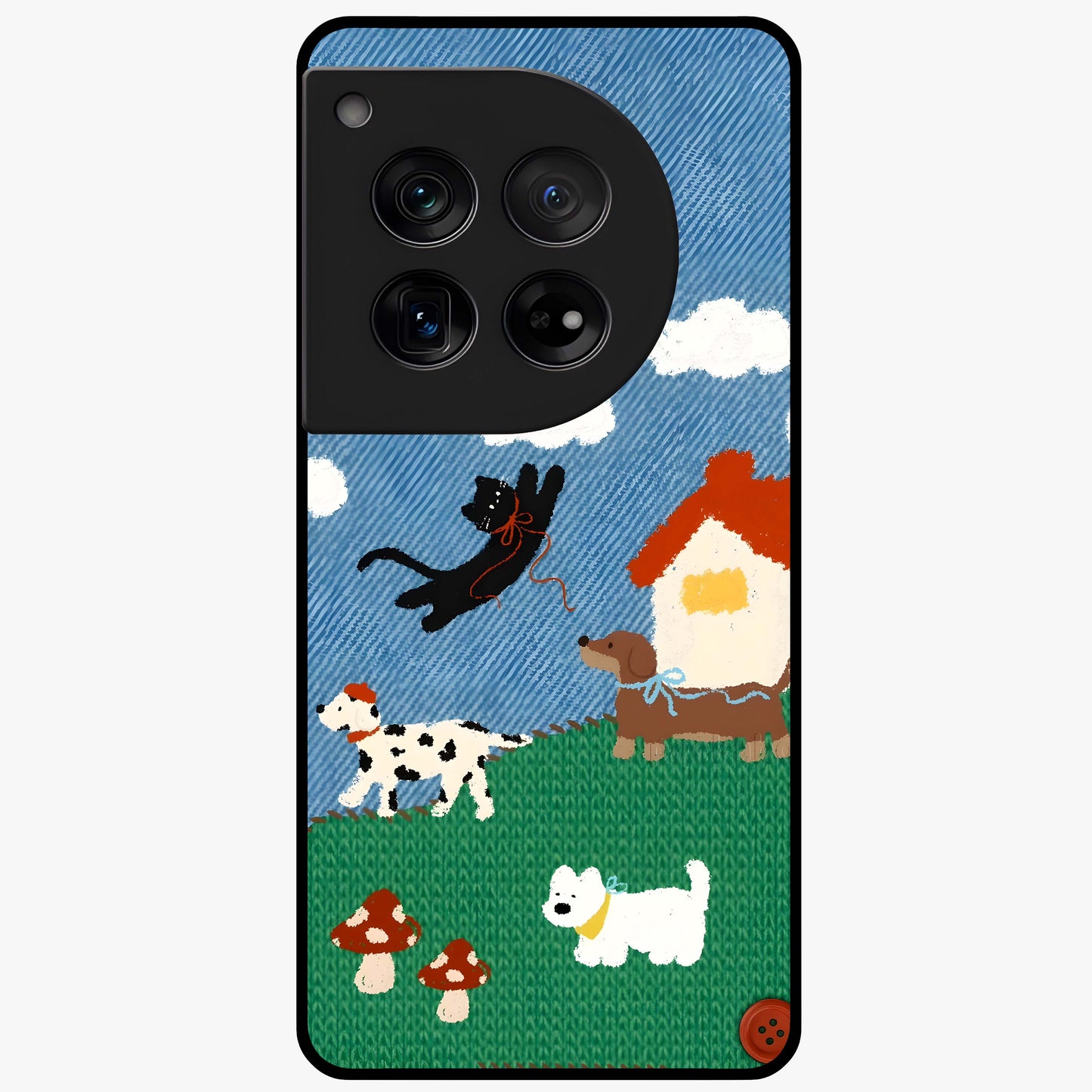 Pet Adventures  Glass Case for OnePlus 12 |1+12