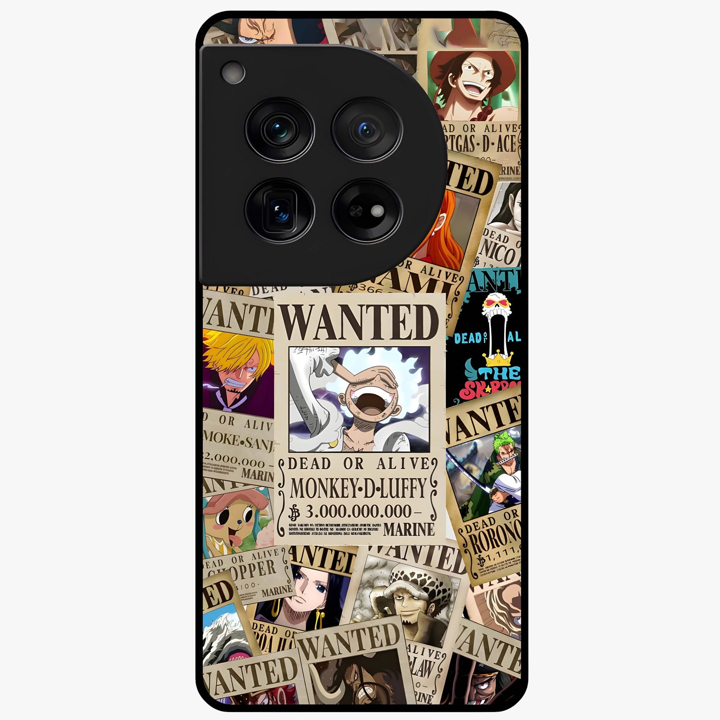Pirate Wanted Legends Glass Case for OnePlus 12 |1+12