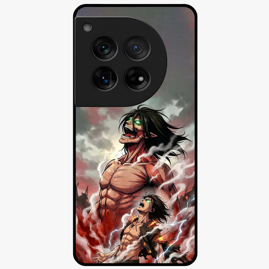 Titan Awakening Fury Glass Case for OnePlus 12 |1+12