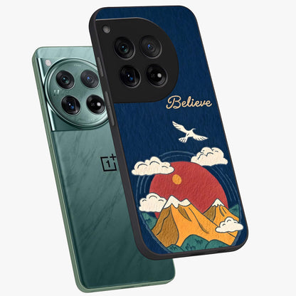 Believe Sky Escape Glass Case for OnePlus 12 |1+12