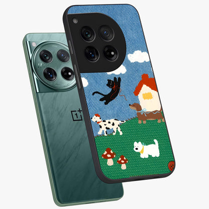 Pet Adventures  Glass Case for OnePlus 12 |1+12