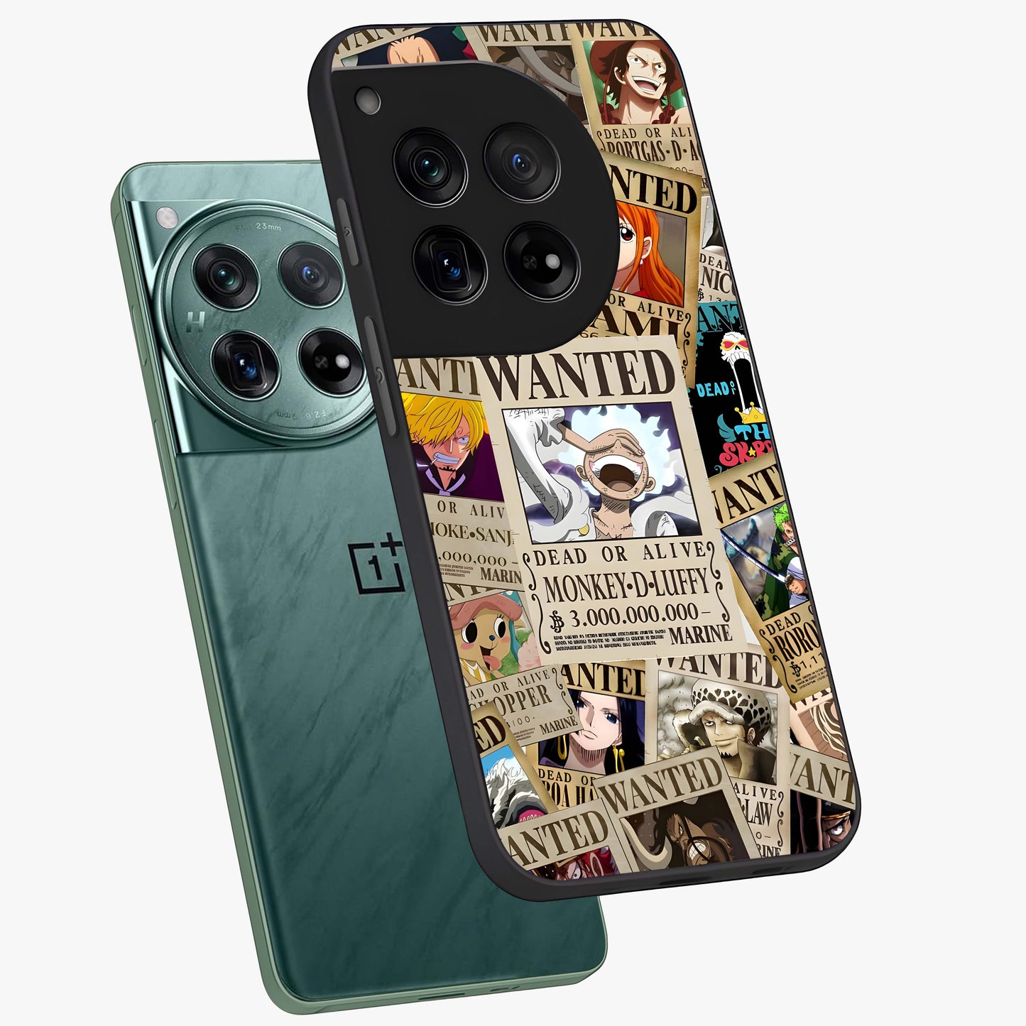 Pirate Wanted Legends Glass Case for OnePlus 12 |1+12