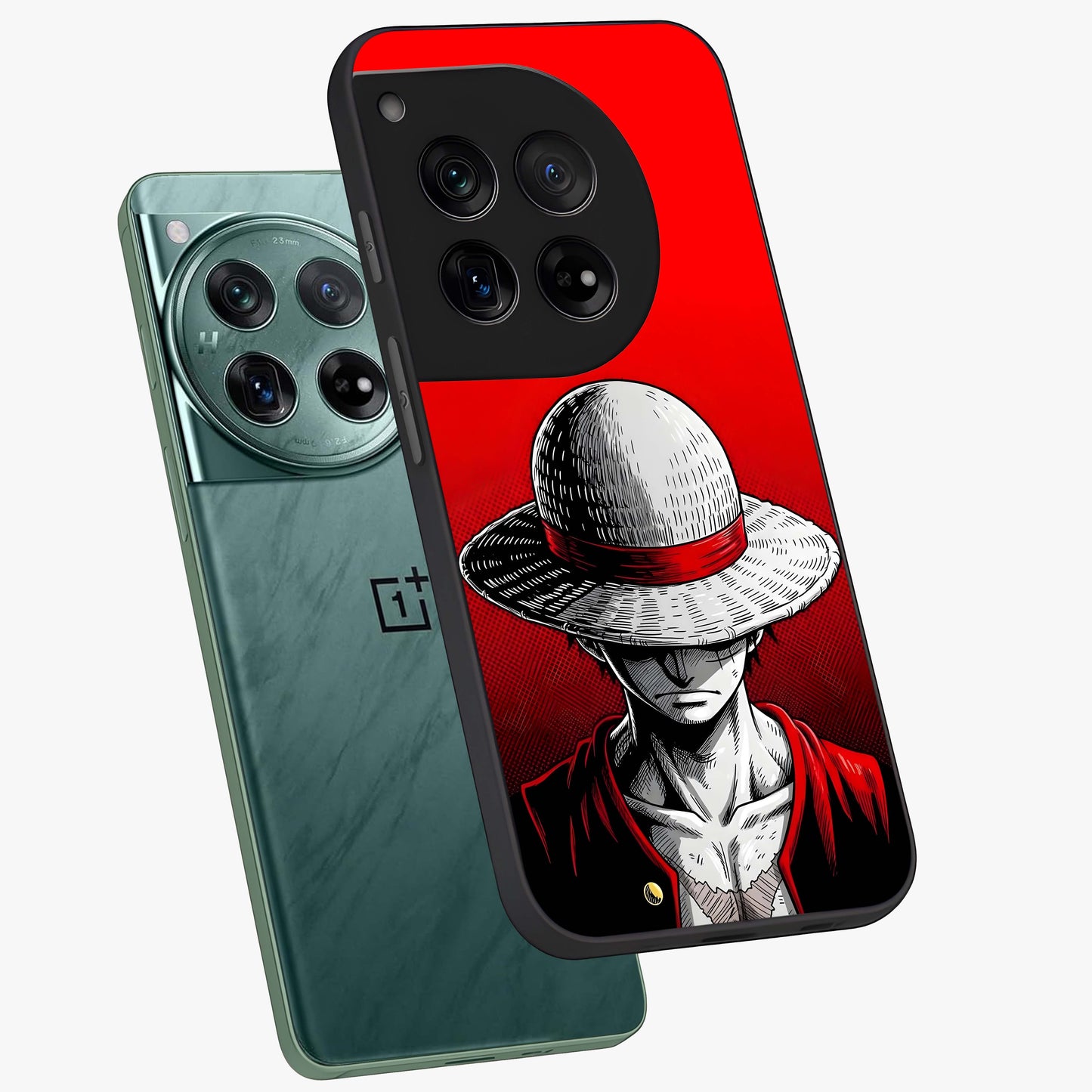 Scarlet Pirate Resolve Glass Case for OnePlus 12 |1+12