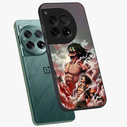 Titan Awakening Fury Glass Case for OnePlus 12 |1+12