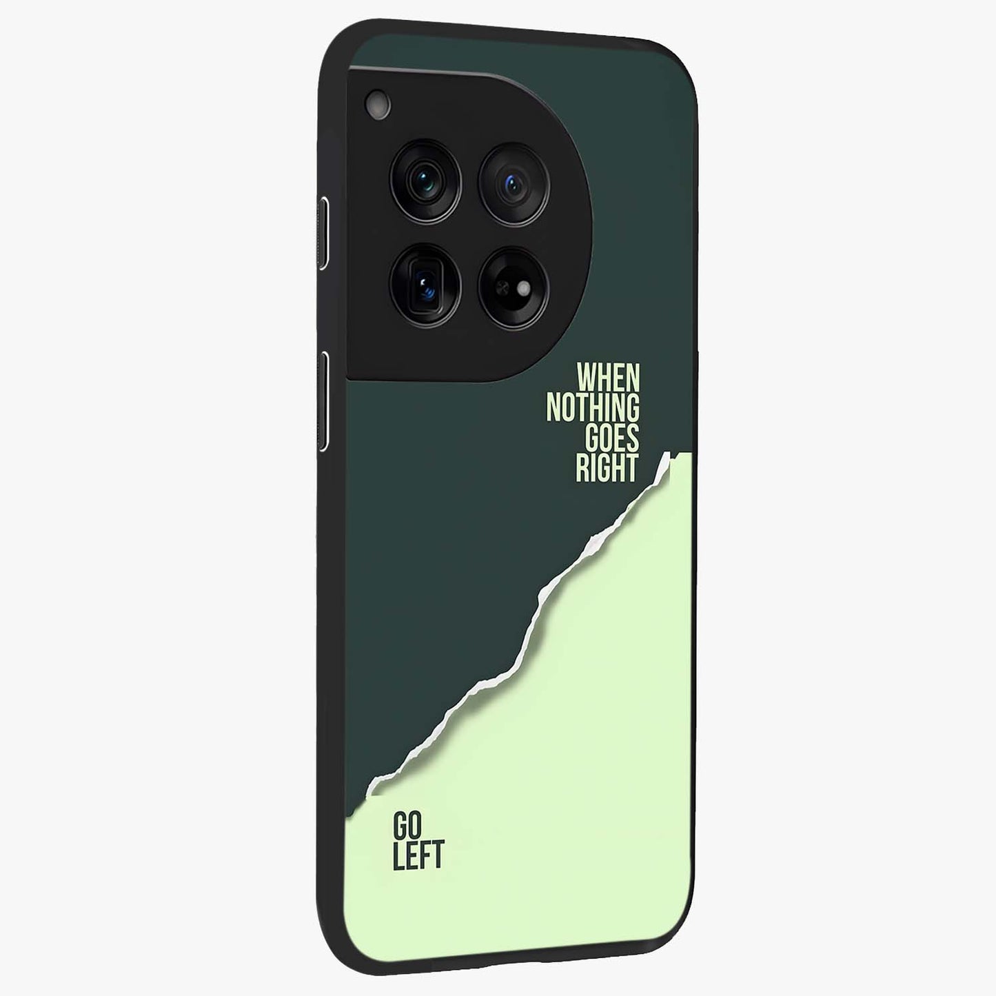 Let Go Quote Glass Case for OnePlus 12 |1+12