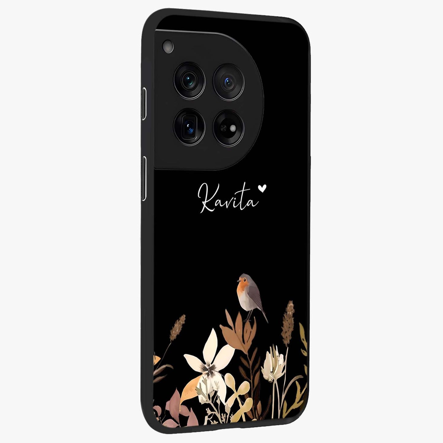 Quiet Garden Tune Custom Name Glass Case for OnePlus 12 |1+12