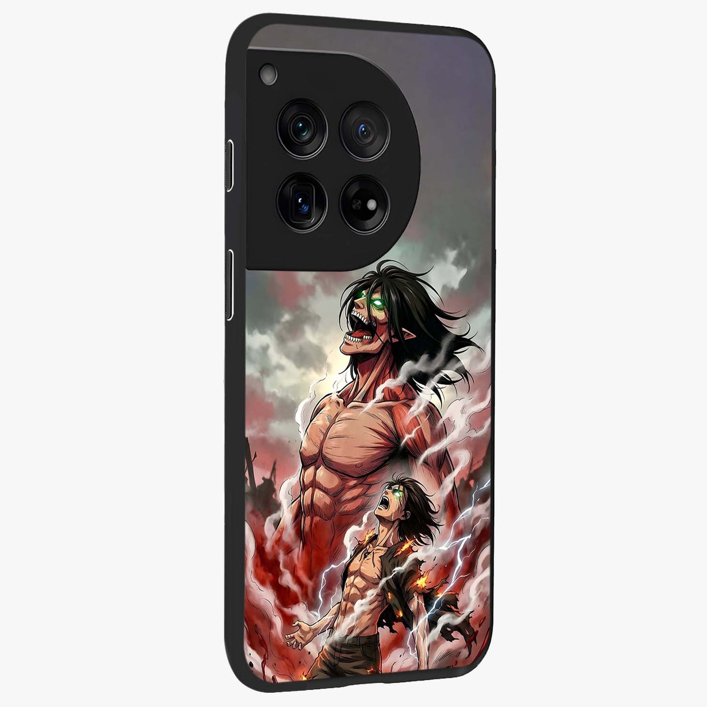 Titan Awakening Fury Glass Case for OnePlus 12 |1+12