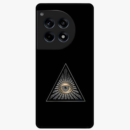 Illuminati Evil Glass Case for OnePlus 12R |1+12R