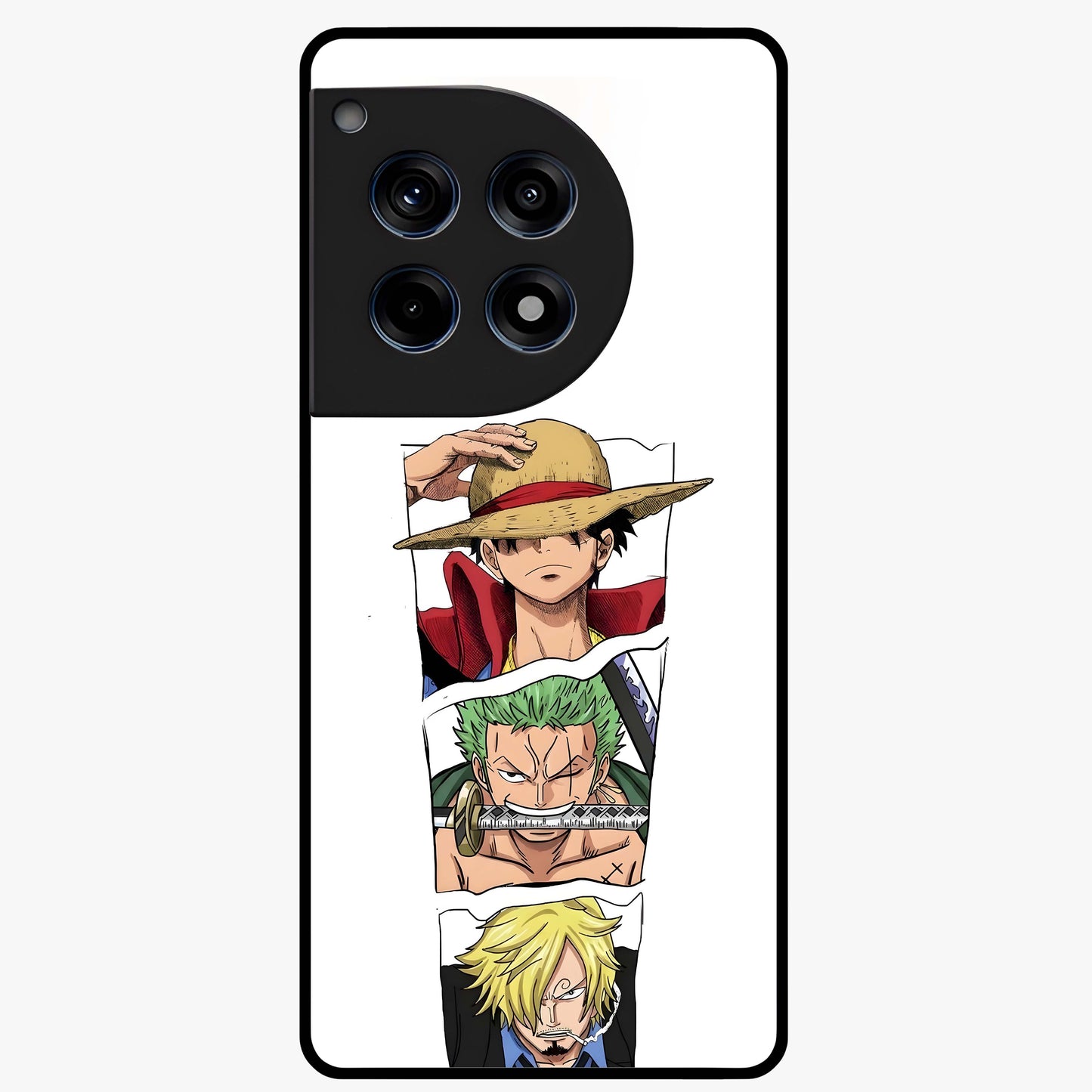 Pirate Trio Resolve Glass Case for OnePlus 12R |1+12R