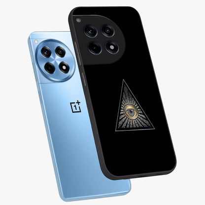Illuminati Evil Glass Case for OnePlus 12R |1+12R