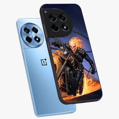 Inferno Chain Rider Glass Case for OnePlus 12R |1+12R