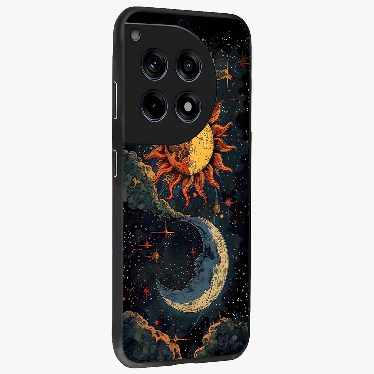 Sun and Moon Magic Design  Glass Case for OnePlus 12R |1+12R