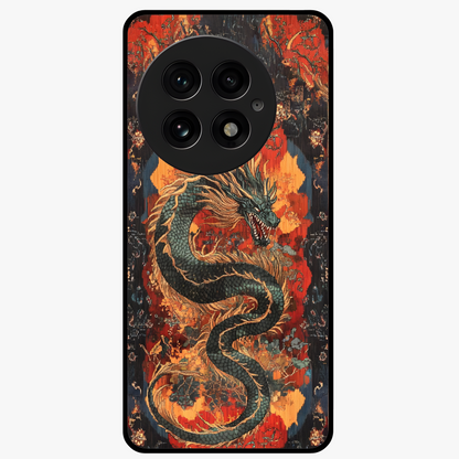 Inferno Dragon Soul Glass Case for OnePlus 13 |1+13