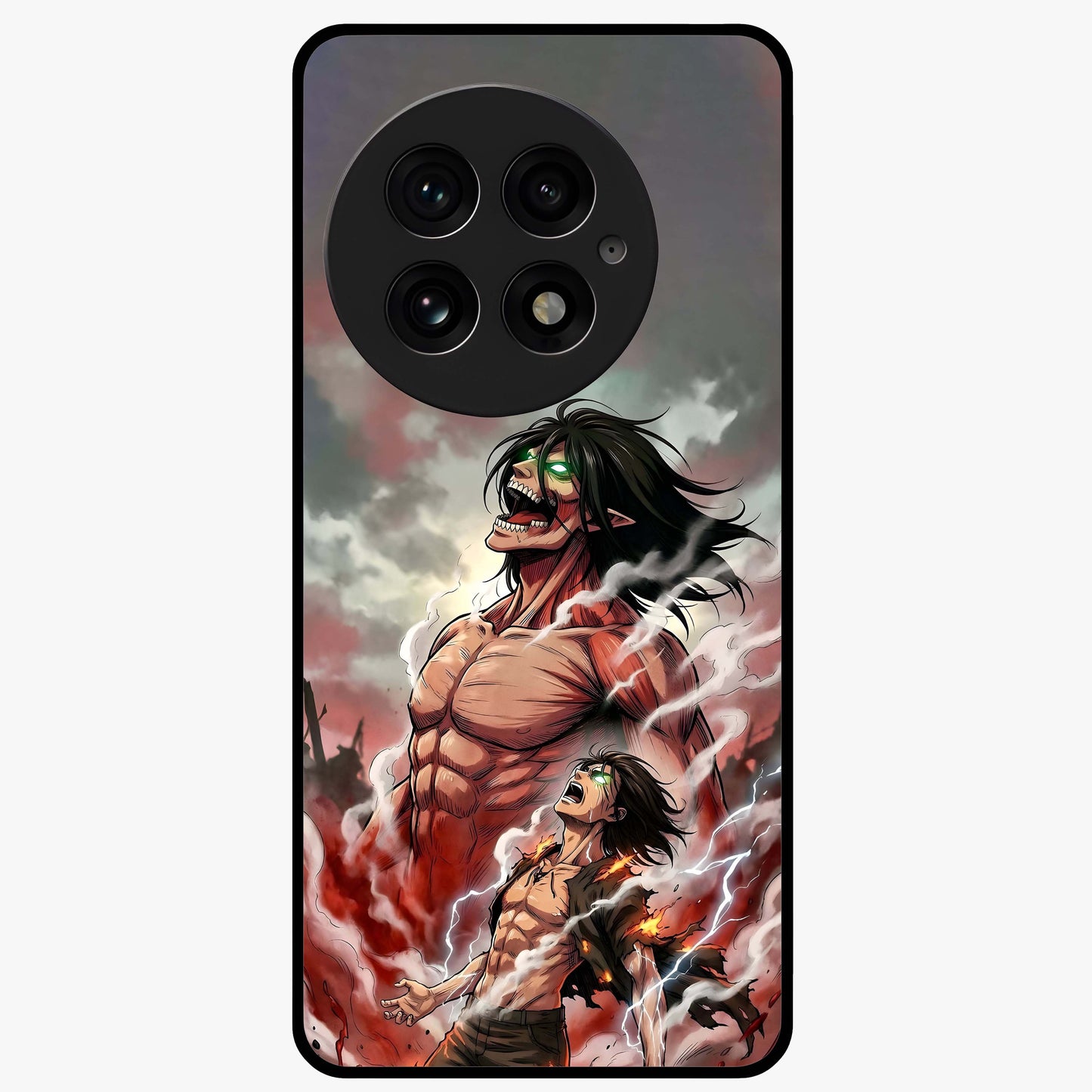 Titan Awakening Fury Glass Case for OnePlus 13 |1+13