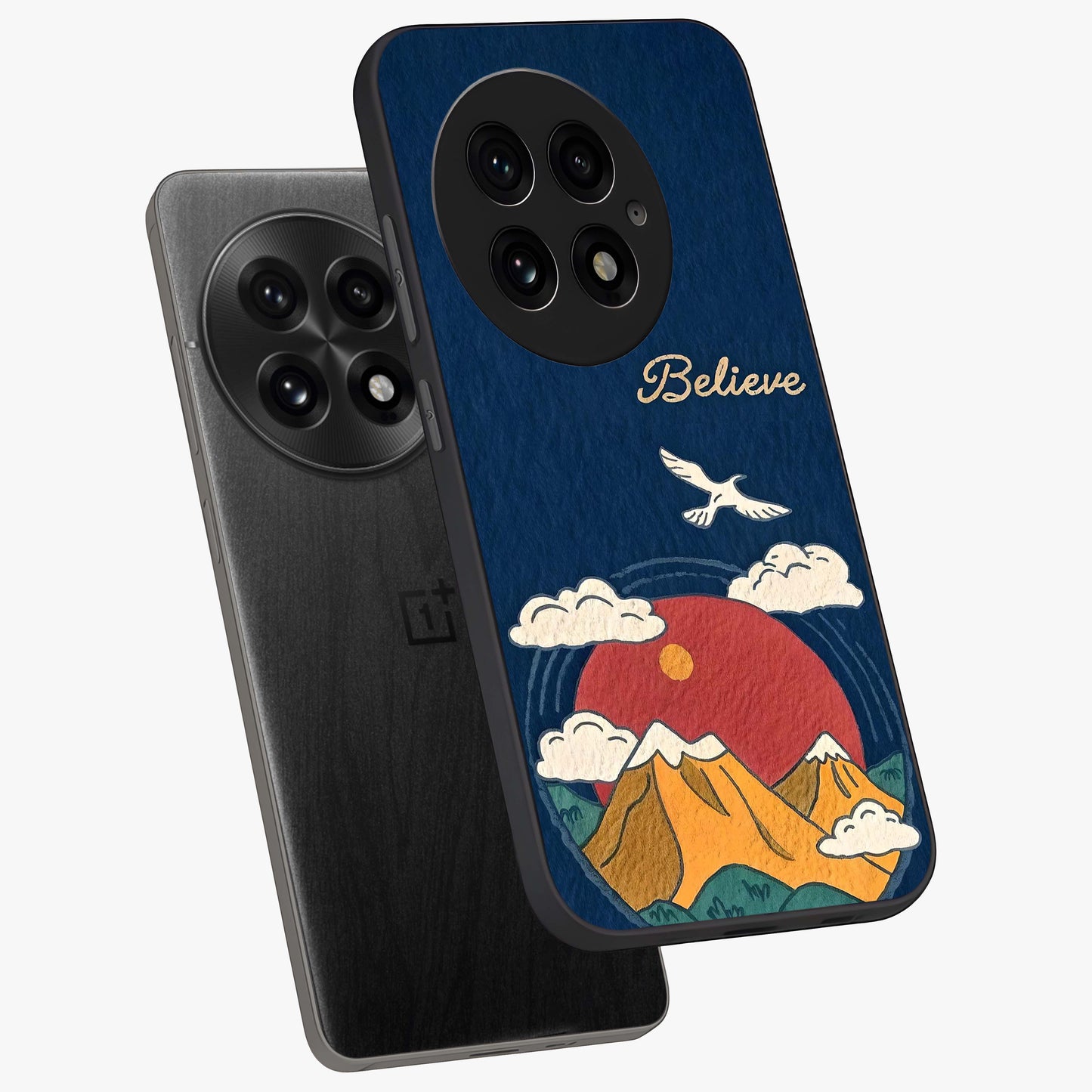 Believe Sky Escape Glass Case for OnePlus 13 |1+13