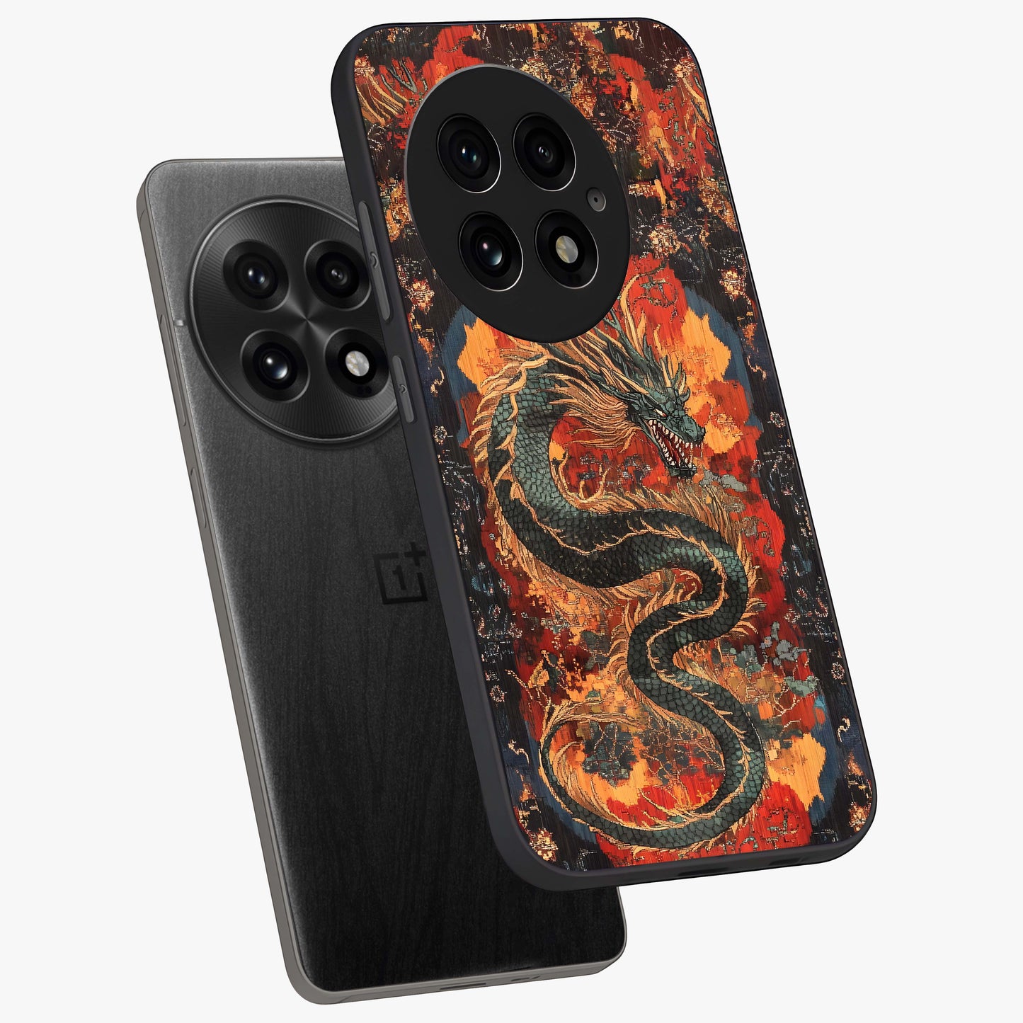 Inferno Dragon Soul Glass Case for OnePlus 13 |1+13