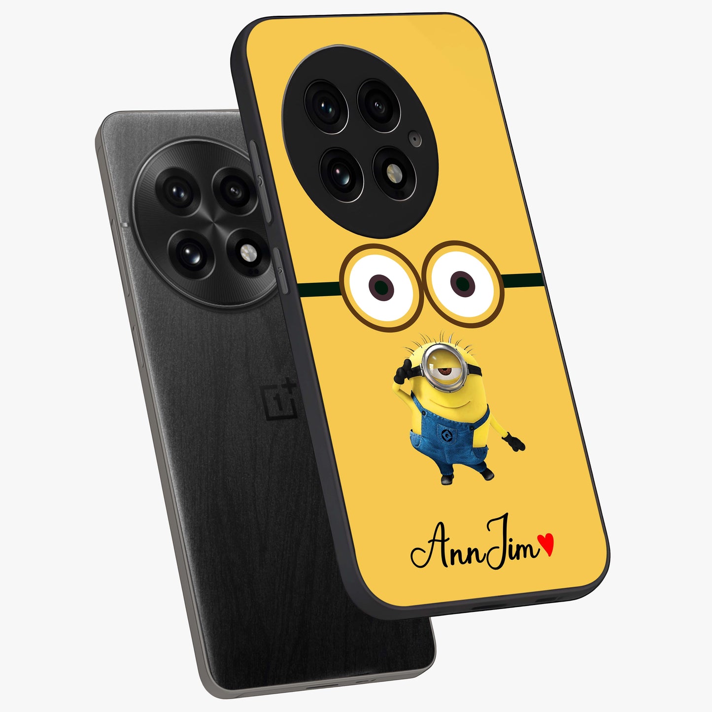 Minion Custom Name  Glass Case for OnePlus 13 |1+13