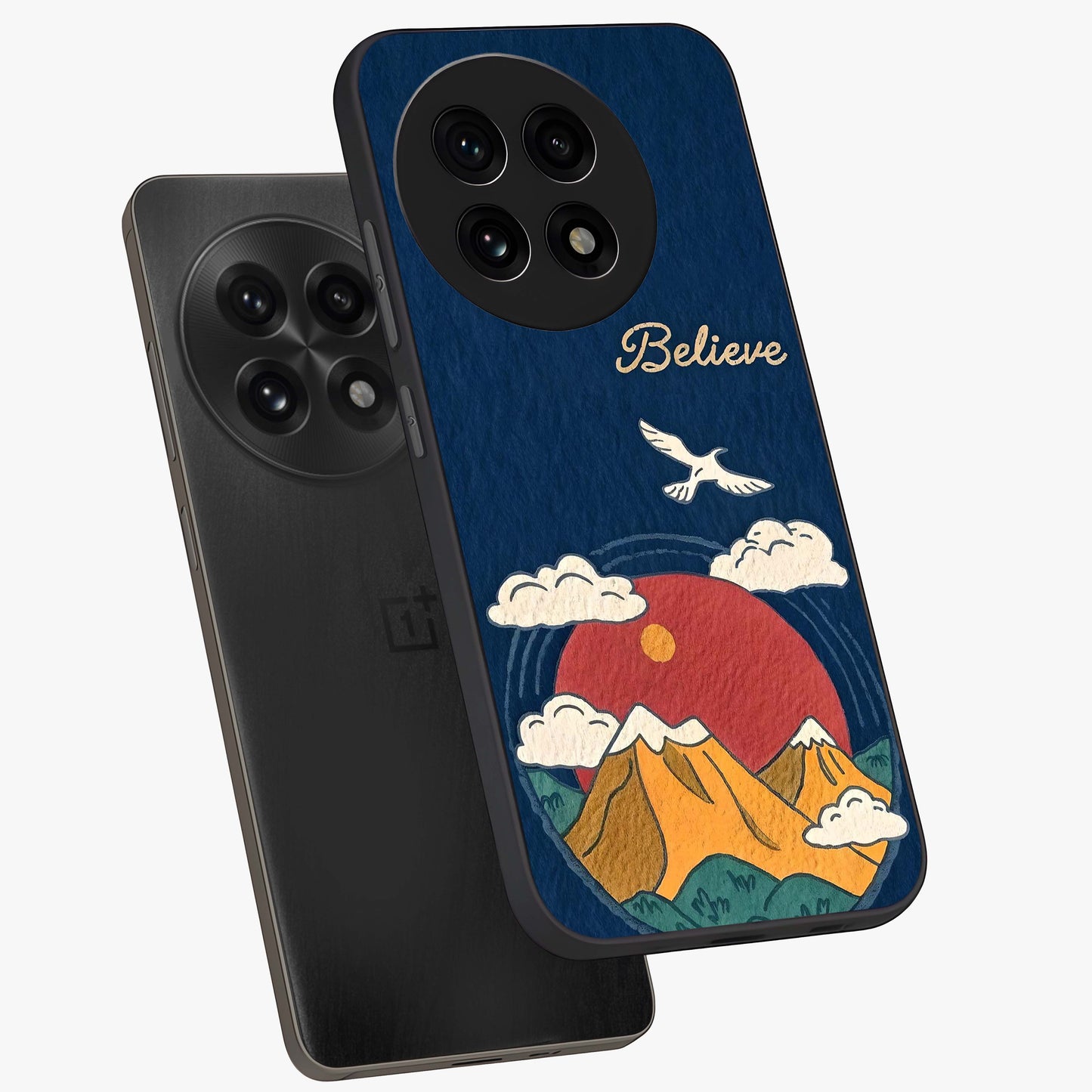 Believe Sky Escape Glass Case for OnePlus 13R |1+13R