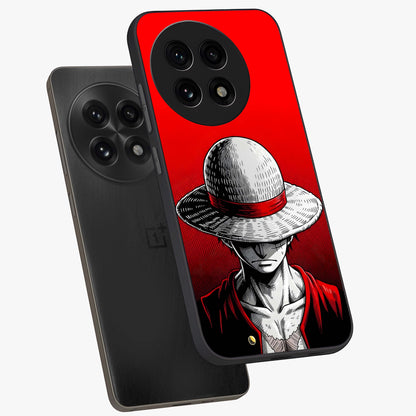 Scarlet Pirate Resolve Glass Case for OnePlus 13R |1+13R
