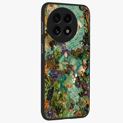 Underwater Mosaic Art Glass Case for OnePlus 13R |1+13R