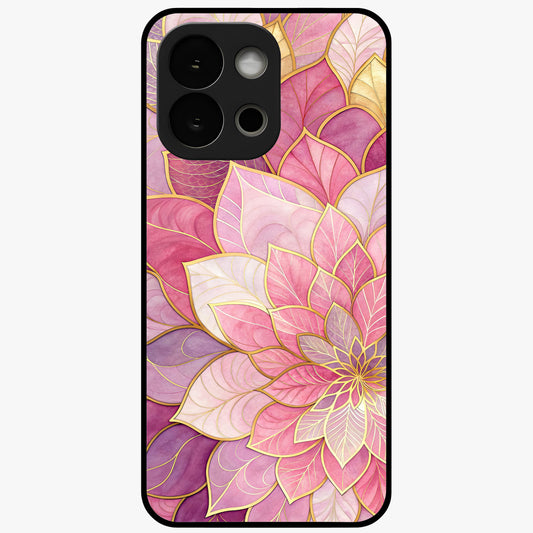 Blush Luxe Bloom Glass Case for OnePlus 13S |1+13S