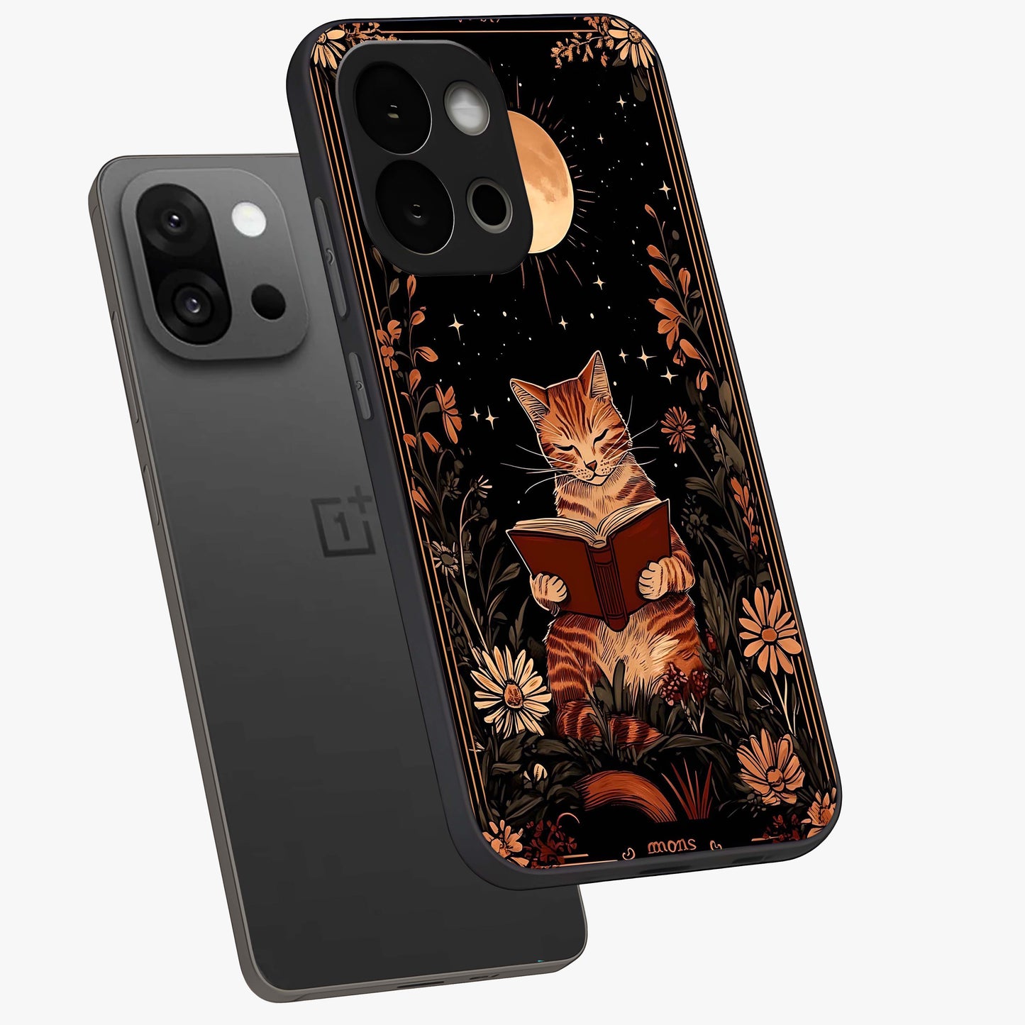 Magical Cat Chronicles Glass Case for OnePlus 13S |1+13S